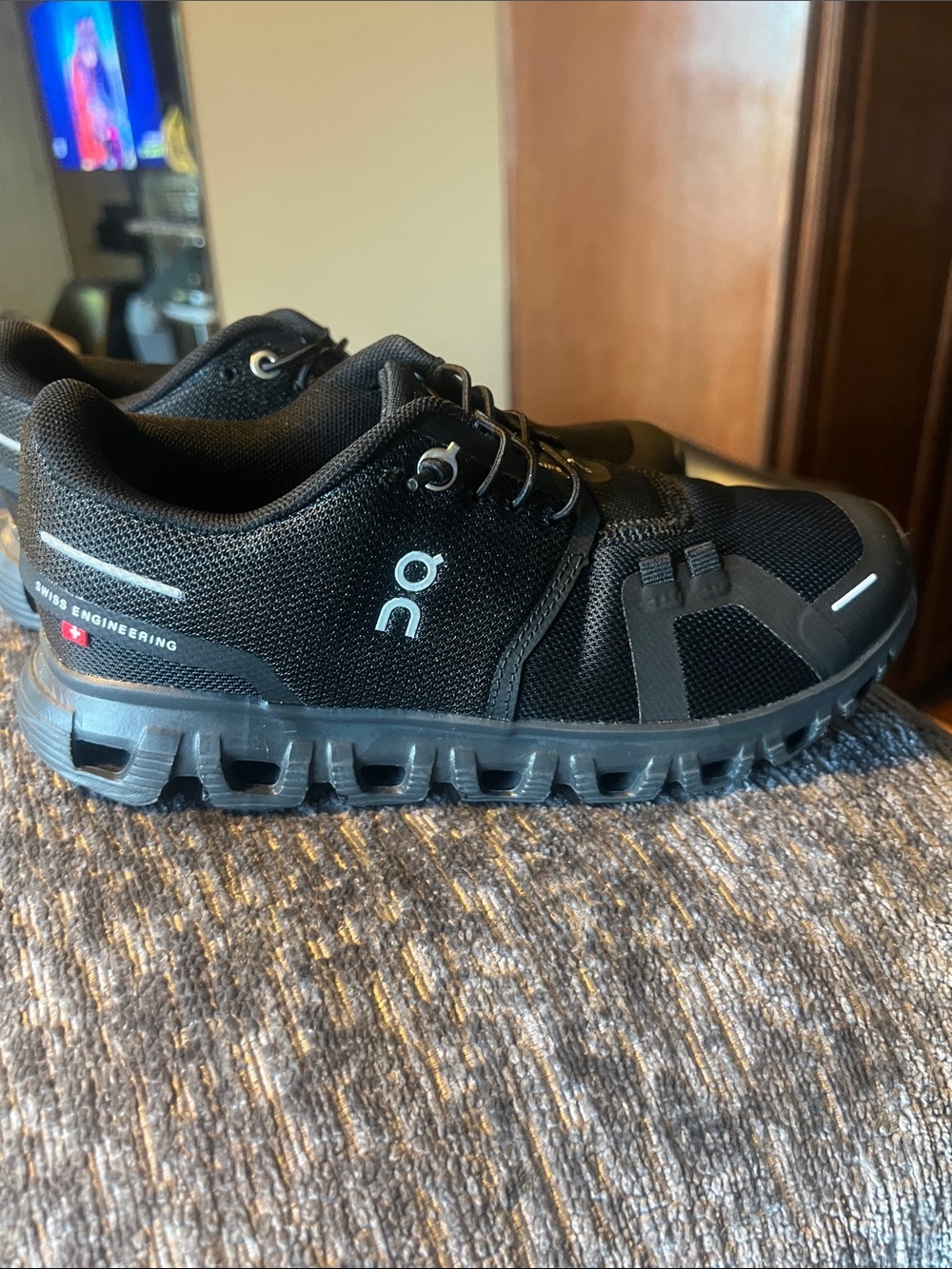 On Running Black womens  Cloud Athletic Shoes
